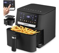 Berdsen Airfryer Friteuse à air chaud - 1700 W - 6,5 l - 8 programmes tactiles - Noir