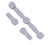 Friteuse à air Boucle en silicone magnétique, kit de support de papier friteuse à air magnétique - Empêcher la doublure en papier de couvrir les aliments et de toucher les éléments chauffants à brûler