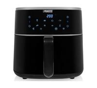 Princess Airfryer numérique 6 L - Ecran tactile LED - 1500 W - 8 programmes - Cuisson plus saine - Sans huiles - Noir - 182244