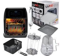 Friteuse à air chaud 12 L, 1800 W avec affichage LED, four