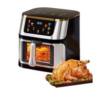 Friteuse à air chaud 12L, écran tactile numérique, sans huile, puissance 2800W, corps en ABS+PP+acier inoxydable.