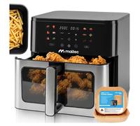 Friteuse à air chaud AirFryer2000W 10L MalTec sans graisse grande fenêtre pla...