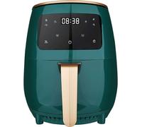 Friteuse à air chaud 4,5 litres 1400W Friteuse à faible teneur en graisse Four Gril Frites Vert