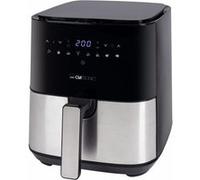 Clatronic FR 3782 H Friteuse à air chaud 5.0 l 1450 W Fonction chaleur tournante acier inoxydable, noir
