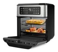 Taurus Friteuse électrique sans graisse Air Fry Digital Grill 12 L 1800 W Noir Acier inoxydable