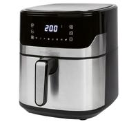ProfiCook Friteuse à air chaud | 6,5L Airfryer | Préparation sans huile ni graisse | 80°C - 200°C | Boîtier en acier inoxydable | 8 programmes | Air Fryer | PC FR 1294 H