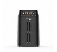 Friteuse à air chaud Air fryer double panier 5L 2000W Noir Fagor FG3301
