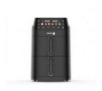 Friteuse à air chaud Air fryer double panier 5L 2000W Noir Fagor FG3301