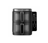 Friteuse à air chaud Air fryer double panier verticale avec fenêtre 11L 2800W Comfy Nest CN06184 G
