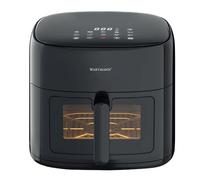 Wartmann Friteuse à air chaud AirFryer WM2408 – céramique 6 L – Noir