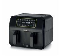 Ariete Friteuse à air Airy Fryer Dual 4623 – double panier 8 L 1700 W LED tactile Noir