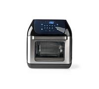 Nedis KAAFO300EBK Friteuse à Air 12L - Sans Huile - Multifonction - Écran Tactile - Noir