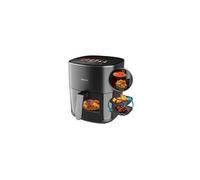 Cecotec Friteuse sans huile Cecofry&Grill Duoheat 6500 6,5 L 2200 W Noir