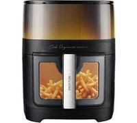 PRIXTON Friteuse sans huile de 7 litres Cook Organics Pro, avec Fenêtre, Eclairage intérieur, Commande tactile, Température réglable, Minuteur, 12 Programmes, Airfryer à air chaud de grande capacité