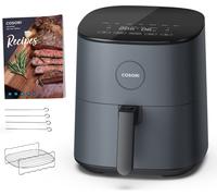 Friteuse à air chaud Cosori 4,7L, livre de recettes, 5 brochettes et support de brochettes inclus