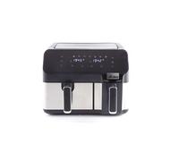 Friteuse à air chaud double ARFRYA03D 9 L Indépendante Noir Acier inoxydable