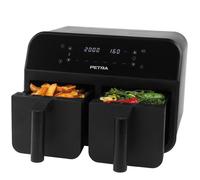 Friteuse à air chaud double - PETRA - PT4750BLKVDEEU7 - Double panier - 7,4 L - 2400 W