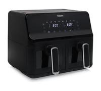 AudioSonic Airfryer FR-9040-2x4 L – 2 kg de frites, 8 programmes, double panier avec hublots