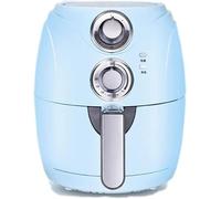 Friteuse à air chaud électrique programmable sans huile avec écran tactile LCD, 1200 W, arrêt automatique, panier antiadhésif facile à nettoyer, 2,5 L