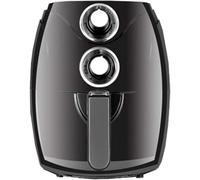 Friteuse à air chaud électrique programmable sans huile avec écran tactile LCD, 1200 W, arrêt automatique, panier antiadhésif facile à nettoyer, 2,5 L