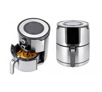 Friteuse à air chaud en acier inoxydable avec 8 programmes de cuisson : Just Perfecto JL-06