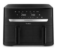 Moulinex Dual Easy Fry EZ901N Double 8,3 L Autonome 2450 W Friteuse d’air chaud Noir