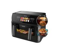 Cecotec Friteuse à air sans huile Cecofry&Grill Duoheat 10000 – 10L, Grill et Plancha, 2800W