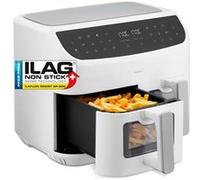 Friteuse à air chaud - MEDION MD11760 - 2 paniers indépendants - 8,7L - 2600W - 200°C - 9 Programmes - Blanc blanc G