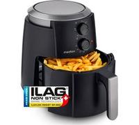 Medion Friteuse à air chaud MD13020 – 4,7 L, 1500 W, 60 min, jusqu'à 200°C – Noir