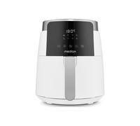 Friteuse a air chaud - MEDION - MD13030 - Digitale - Airfryer - 1500 watts - Minuterie 60 min - Jusqu'a 200°C - 4,7 L - Blanc