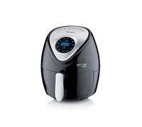 Friteuse à air chaud numérique Airy Fryer simple noire argentée
