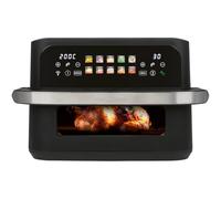 Friteuse à air chaud ProfiCook® XXL | 10 L | Sans huile ni graisse | Écran tactile couleur | Airfryer 2400 W | Friteuse à air chaud 2 compartiments | 10 programmes | 80-200 °C | PC-FR 1313 H
