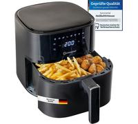 Friteuse à air chaud Sommertal HF570 avec une capacité de 5,7L - Friteuse à air ou à air chaud avec écran tactile, 8 programmes, 1700 Watt