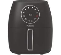 Friteuse à air chaud TURBOTRONIC AF210 - 3,5 L XXL - Cuve en verre sans BPA & PFAS - 8 programmes automatiques - Noir