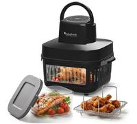 Friteuse à air chaud - TURBOTRONIC - TURBOTRONIC AFG6 - 6 L (XXL) - Cuve verre sans BPA - 7 programmes