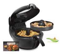 Friteuse à Air Chaud - WOODOURS - Actifry Genius XL YV9708 - 1500W - 1,7kg - 9 Programmes - Noir