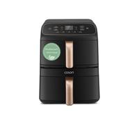 Friteuse à air COSORI Turbo Tower Compact 8,6 L (2x4,3 L) 2630W Double cuve Noir