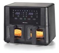 Ariete Friteuse à air double 4631, 9L 2400W, 11 programmes, Noir