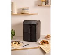 FRITEUSE À AIR DOUBLE EMPILAGE - Friteuse À Air Double Hauteur De 11,2 L Avec Contrôle Indépendant Noir