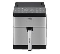 Friteuse à air double résistance et écran tactile LED 8L - 1800w