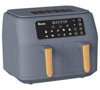 Friteuse À Air Duo Nordique 8L À Double Panier, Gris - SD10410GRY