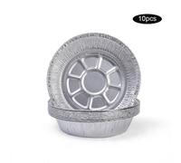 Friteuse À Air En Aluminium,Fournitures De Cuisine,Récipients Alimentaires,Four Carré,Plateau De Barbecue,Résistant À L'Huile,Antiadhésif,Outils De Cuisson De Cuisine.10Pcs 7Inch.