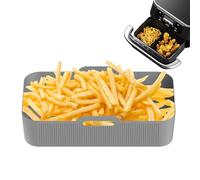 Friteuse à air en silicone - Panier de cuisson en silicone | Silicone Air Fryer Liner Square | Insert de bol à frire à air en silicone | Carré Air Fryer Mat Pot Basket Liner | Casserole à pâtisserie