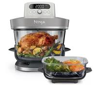 Friteuse sans huile NINJA CRISPi PRO 7-en1, 2 récipients en verre de 5.7 et 2.3L, AS101EULG beige