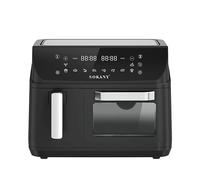 Friteuse à air et four avec une capacité de 12,5l.