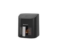 Friteuse à air Melchioni Family 5,2 L avec fenêtre transparente Noir Noir G