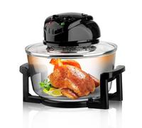 Friteuse À Air Halogène 12l, Four Halogène Multifonction 3500w Avec Température Réglable 100-250°c, Chauffage À Circulation 360°, Four Halogène De Comptoir Polyvalent Pour Cuisine Et Salle À Manger