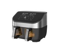 Instant Pot Vortex Plus, Friteuse à Air Double Compartiment et Vitre Transparente - 8 Programmes de Cuisson: Pâtisserie, Plats Rôtis, Grill, Séchage, Chauffe-Plat - Capacité XL - 1700W