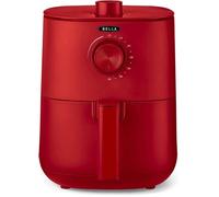 Friteuse à air manuel - SWAPY - 2,9 quarts - Rouge - 1400 Watts - 23x28x29,7 cm - Contrôle de température - Sans PFOA