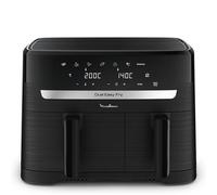 Moulinex Dual Easy Fry EZ901N Double 8,3 L Autonome 2450 W Friteuse d’air chaud Noir